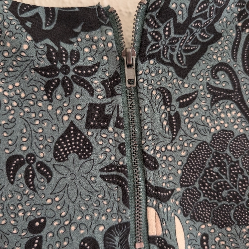 NWT Melloday Floral 3/4 Sleeve Blouse - Picture 6 of 8